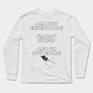 Blake's 7 Quote Long Sleeve T-Shirt